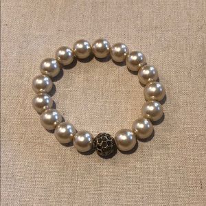 Stella & Dot Soirée Pearl Pave Bracelets